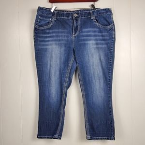 Maurices original style cropped capri jeans